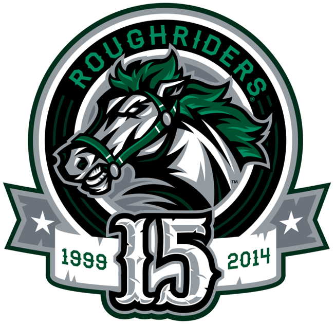 cedar rapids roughriders 2014 anniversary logo iron on transfers for T-shirts